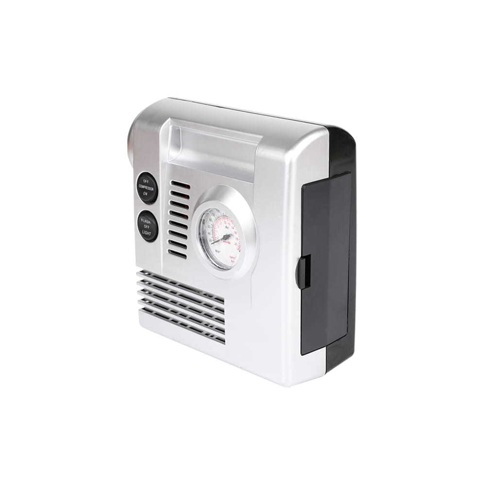  Plastic mini air compressor with LED light