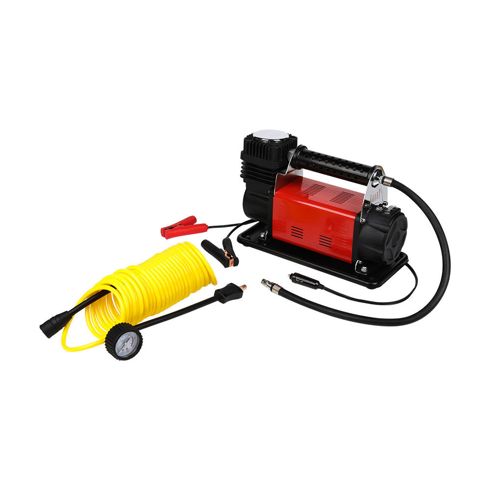 Heavy Duty Tire Inflator with battery clamp